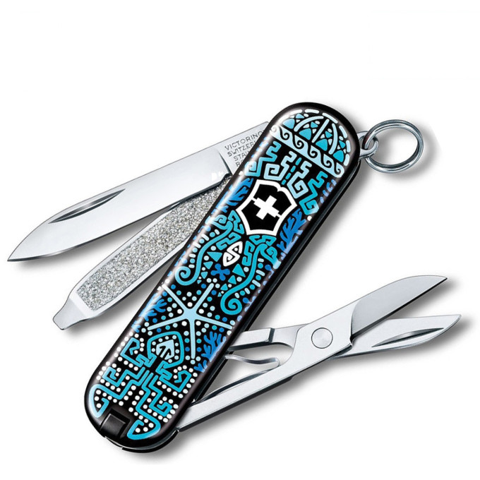 Нож-брелок Victorinox Classic Ocean Life 0.6223.L2108